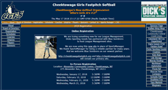 Desktop Screenshot of cheektowagafastpitch.org